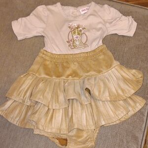 Little Lass 18 Month Cowgirl Dress With Bloomers